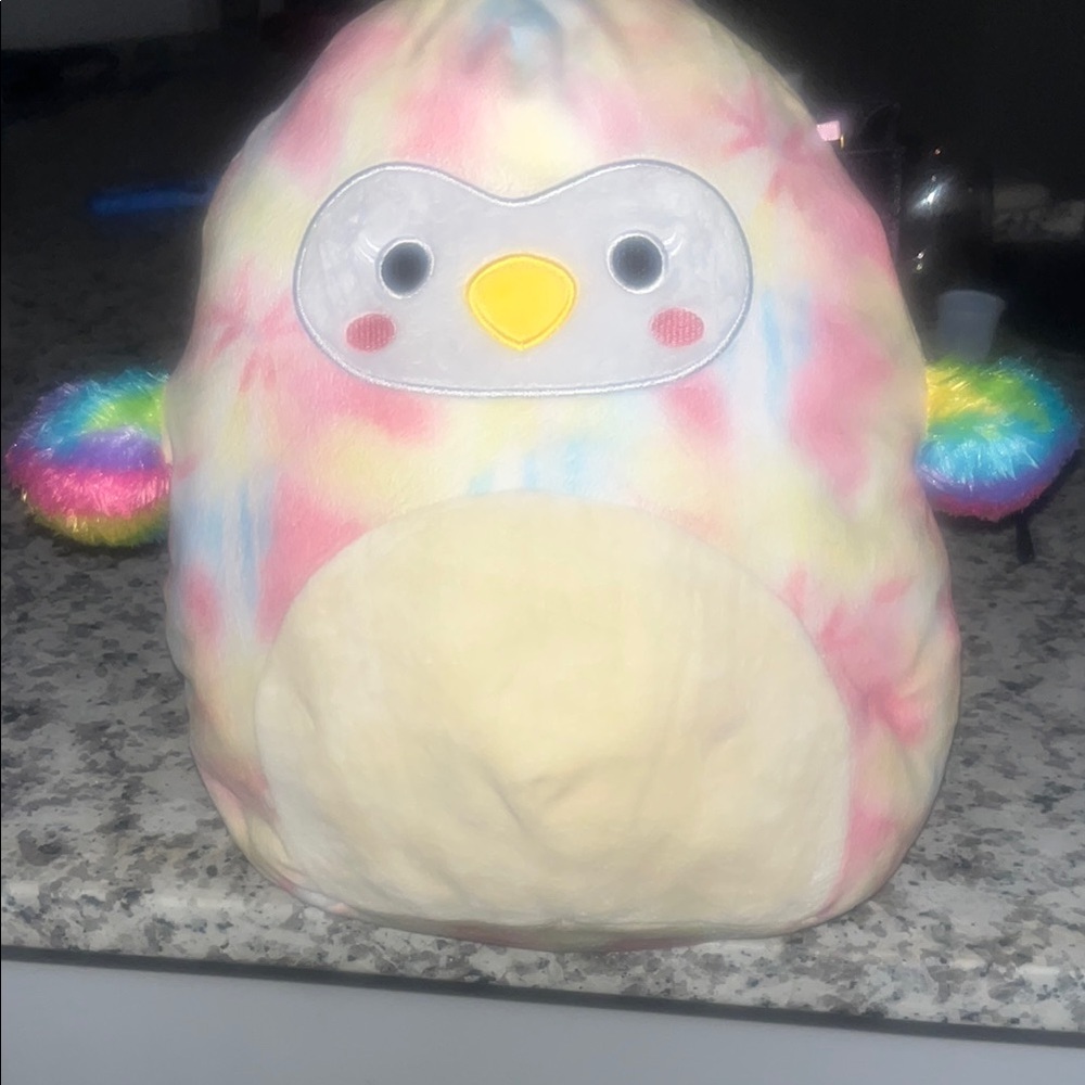 Squishmallows Tie-Dye Penguin Plush